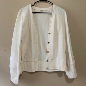 Pieced-Sleeve Cardigan | Madewell